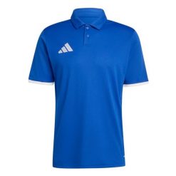 Koszulka męska adidas Entrada Polo. Białe koszulki polo męskie Adidas, m, bez wzorów, bez ramiączek. Za 78.99 zł.