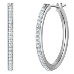 Yokoamii Kolczyki z mosiadzu w kolorze srebrnym z cyrkonia 1 ct Damski. Szare kolczyki damskie Yokoamii, z cyrkonią, posrebrzane. Za 159.99 zł.