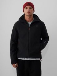 4F Kurtka zimowa membrana 5000 męska - czarna XXL. Czarne kurtki męskie 4f, na zimę, m, bez wzorów, klasyczne, bez kaptura. Za 349.99 zł.
