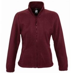 Damski Polar North Bluza Polarowa Na Zamek. Brązowe bluzy bez kaptura damskie SOL'S, l, z polaru. Za 110.99 zł.