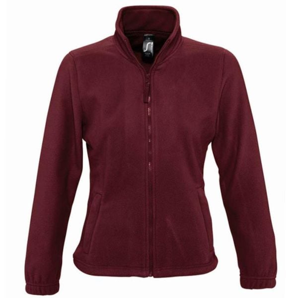 Damski Polar North Bluza Polarowa Na Zamek. Brązowe bluzy bez kaptura damskie SOL'S, l, z polaru. Za 110.99 zł.