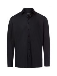 Finshley & Harding koszula biznesowa - Easy Care Mężczyźni Modern Fit Bawełna czarny, 45. Czarne koszule męskie Finshley & Harding, m, bez wzorów, z bawełny, bez kołnierzyka, bez ramiączek. Za 99.95 zł.
