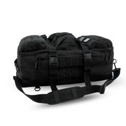 Torba podróżna i plecak 3 w 1 OFFLANDER offroad. Czarne plecaki męskie OFFLANDER, z aplikacjami, z materiału. Za 381.11 zł.