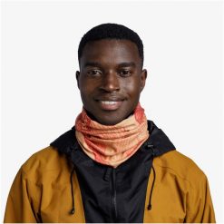 Komin na szyję - Bandana BUFF Thermonet® Evaporate Tangerine. Brązowe szaliki i kominy damskie Buff, bez wzorów. Za 119.99 zł.