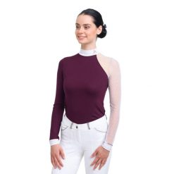 Koszulka jeździecka damska Modern Dame. Białe koszulki dziewczęce CAVALLIERA, m, bez wzorów, bez ramiączek. Za 334.00 zł.