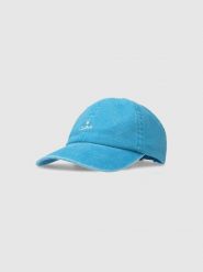 4F Czapka z daszkiem strapback damska - niebieska Uniwersalny. Niebieskie czapki z daszkiem damskie 4f, bez wzorów, z bawełny. W wyprzedaży za 39.99 zł.