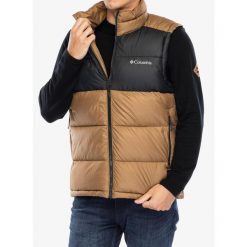 Kamizelka ocieplana męska Columbia Pike Lake II Vest. Brązowe kamizelki męskie Columbia, m. Za 350.99 zł.
