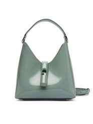 Furla Torebka Iride Mini WE00876 BX4758 4911S Niebieski jasny. Niebieskie torebki klasyczne damskie Furla, bez wzorów, z lakierowanej skóry, lakierowane, bez dodatków. Za 1,059.00 zł.