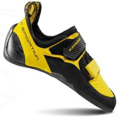 Buty wspinaczkowe Katana. Czarne buty sportowe na co dzień męskie La Sportiva, z materiału, bez zapięcia, na fitness i siłownię. Za 588.49 zł.