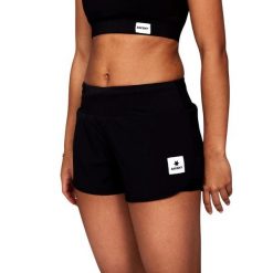 Krótkie spodenki damskie Saysky Pace 3". Czarne szorty damskie SAYSKY, bez wzorów, eleganckie. Za 254.35 zł.