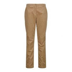 Spodnie aksamitne damskie CMP. Brązowe spodnie materiałowe damskie CMP, bez wzorów, z weluru, sportowe. Za 297.50 zł.