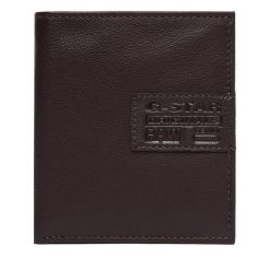 Portfel G-Star Raw. Brązowe portfele męskie G-Star Raw, bez wzorów. Za 99.99 zł.