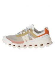 ON RUNNING Buty "Cloudvista" w kolorze beżowo-pomarańczowym do biegania rozmiar: 37,5. Brązowe obuwie do biegania damskie On Running. Za 288.52 zł.