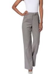 Creation L Spodnie w kolorze szarym rozmiar: 36. Szare spodnie materiałowe damskie creation L, bez wzorów, z materiału, z podwyższonym stanem. Za 60.99 zł.