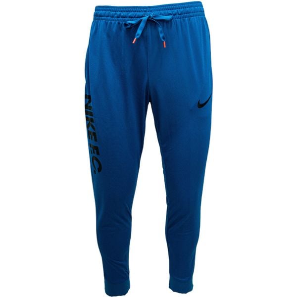 Spodnie sportowe męskie Nike FC Drifit. Niebieskie spodnie sportowe męskie Nike, z dresówki. Za 300.50 zł.