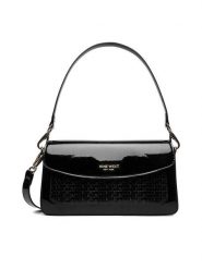 Nine West Torebka CEO-MISSISIPI-GLAR0 Czarny. Czarne torebki klasyczne damskie Nine West, bez wzorów, z materiału, bez dodatków. Za 229.99 zł.
