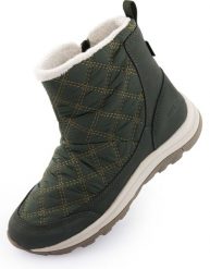 Keen Terradora II WMS Buty damskie zimowe Pull-On WP – ciemna zieleń. Zielone obuwie trekkingowe damskie Keen, na zimę. Za 530.99 zł.