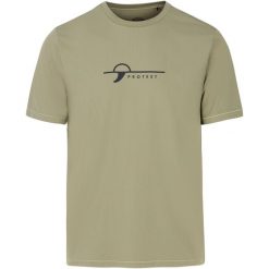 T-Shirt do surfingu męski PROTEST PRTCore. Zielone koszulki męskie z długim rękawem Protest, m, bez wzorów, bez kołnierzyka. Za 199.99 zł.