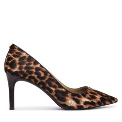 Szpilki MICHAEL Michael Kors. Brązowe szpilki MICHAEL Michael Kors, bez wzorów, bez obcasa. Za 679.99 zł.