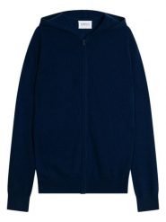 Perfect Cashmere Kaszmirowy kardigan "Eldo" w kolorze granatowym rozmiar: XXL. Niebieskie kardigany męskie Perfect Cashmere, xxl, bez wzorów, z kaszmiru, bez kołnierzyka. Za 437.17 zł.