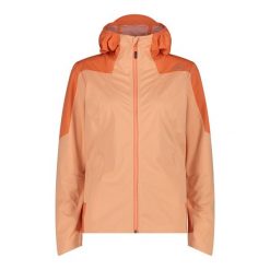 Kurtka trekkingowa z odpinanym kapturem dla kobiet CMP. Brązowe kurtki damskie CMP, l, bez wzorów, z softshellu, z kapturem. Za 435.50 zł.