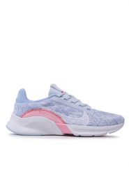 Nike Buty na siłownię Superrep Go 3 Nn Fk DH3393 005 Niebieski. Niebieskie obuwie treningowe damskie Nike, na fitness i siłownię. Za 399.99 zł.