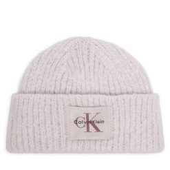 Czapka Calvin Klein. Czerwone czapki zimowe damskie CALVIN KLEIN. Za 209.99 zł.