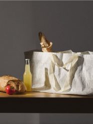 Wzorzysta torba z uchwytami - szary. Szare torebki klasyczne damskie Sinsay, bez wzorów, bez dodatków. Za 9.99 zł.