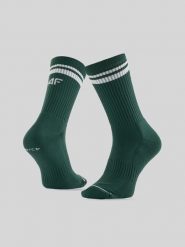 4F Skarpetki tenisowe długie (2-pack) męskie - zielone 39-42. Zielone skarpetki męskie 4f, bez wzorów. Za 39.99 zł.