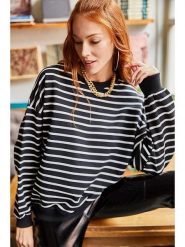 Olalook Bluza w kolorze czarno-białym rozmiar: M. Białe bluzy bez kaptura damskie Olalook, m. Za 56.99 zł.