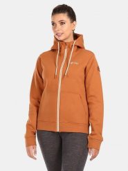 Kilpi Bluza "Rajana" w kolorze karmelowym rozmiar: 38. Brązowe bluzy z kapturem damskie Kilpi, z bawełny. Za 208.99 zł.