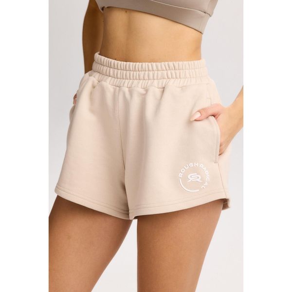 Damskie spodenki dresowe Rough Radical Cotton Active Shorts Women. Brązowe spodenki sportowe damskie ROUGH RADICAL, bez wzorów, z dresówki, sportowe. Za 129.90 zł.