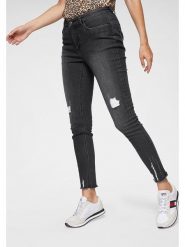 Aniston Dżinsy - Skinny fit - w kolorze czarnym rozmiar: 40. Czarne jeansy damskie Aniston. Za 70.41 zł.