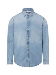 G-Star RAW koszula casual Mężczyźni Slim Fit niebieski, L. Niebieskie koszule męskie G-Star Raw, l, bez wzorów, bez kołnierzyka, bez ramiączek. Za 229.95 zł.