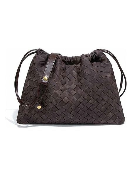 SUVRAI Torebka w kolorze brązowym - 32 x 26 x 13 cm rozmiar: onesize. Brązowe torebki klasyczne damskie SUVRAI, bez wzorów, z materiału, bez dodatków. Za 81.95 zł.