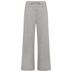 Deha Spodnie Palazzo Lurex Damskie. Szare spodnie materiałowe damskie Deha, bez wzorów, z bawełny. Za 450.99 zł.