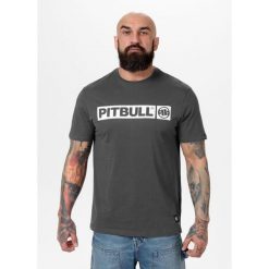 Koszulka sportowa męska Pitbull West Coast T-S Hilltop 170. Szare t-shirty sportowe męskie PITBULL, m, bez ramiączek. Za 89.00 zł.