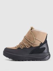 4F Buty zimowe śniegowce SNOWDROP z membraną damskie - beżowe 37. Brązowe śniegowce damskie 4f, z gumy, za kostkę. Za 349.99 zł.