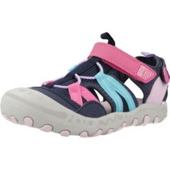 Sandały GIOSEPPO BARFLEUR Niebieski. Niebieskie sandały damskie Gioseppo, bez wzorów, z syntetyku, bez obcasa. Za 167.99 zł.