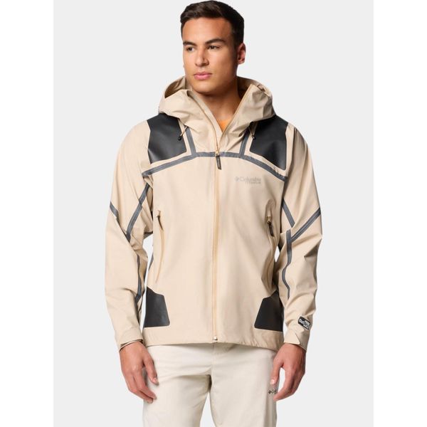 Płaszcz przeciwdeszczowy męski Columbia Whistler Peak Shell. Brązowe płaszcze męskie Columbia, m, bez wzorów, sportowe. W wyprzedaży za 1,104.15 zł.