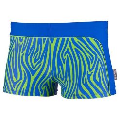 Bokserki kąpielowe Beco Zebra Vibes - Niebiesko-Zielone. Brązowe kąpielówki męskie 47 Brand, m, bez wzorów, z elastanu. Za 225.99 zł.