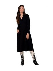 Be Wear Sukienka w kolorze czarnym rozmiar: XL. Czarne sukienki damskie Be Wear, xl, bez wzorów, bez kołnierzyka, bez ramiączek, midi, rozkloszowane. Za 242.70 zł.