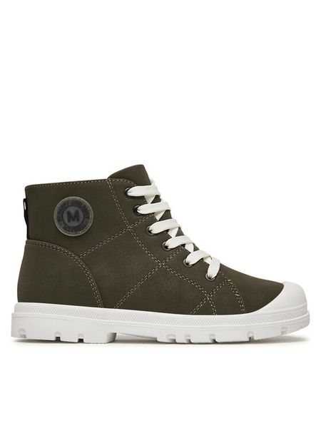 Mayoral Trapery 46451 Khaki. Brązowe buty zimowe chłopięce Mayoral, ze skóry. Za 219.99 zł.