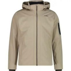Cmp Męska kurtka Light Softshell - Lekka, wiatro- i wodoodporna. Brązowe kurtki męskie CMP, m, bez wzorów, z poliesteru. Za 312.50 zł.