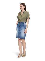 Betty Barclay Bluzka w kolorze khaki rozmiar: 46. Brązowe bluzki damskie Betty Barclay, bez wzorów, bez kołnierzyka, bez ramiączek. Za 76.04 zł.
