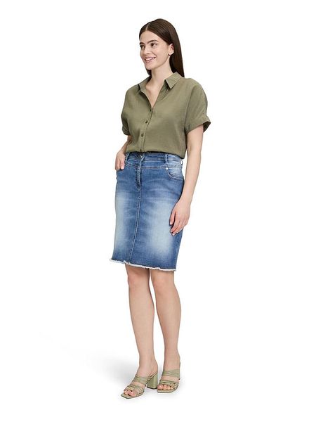 Betty Barclay Bluzka w kolorze khaki rozmiar: 46. Brązowe bluzki damskie Betty Barclay, bez wzorów, bez kołnierzyka, bez ramiączek. Za 59.95 zł.