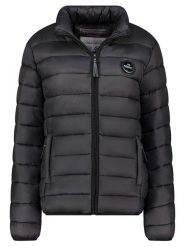 Geographical Norway Kurtka pikowana "Atikahadge" w kolorze czarnym rozmiar: XXL. Czarne kurtki damskie Geographical Norway, xxl, bez wzorów, bez kaptura. Za 135.81 zł.