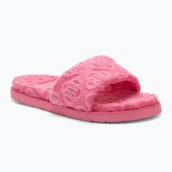 Klapki damskie GANT Mardale. Czerwone klapki damskie Gant, bez wzorów, z bawełny, bez obcasa. Za 289.99 zł.