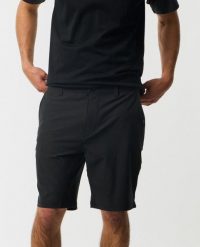 Spodenki męskie Rip Curl Boardwalk Phase Nineteen. Czarne szorty męskie Rip Curl, na lato, bez wzorów, z bawełny, klasyczne. Za 289.99 zł.