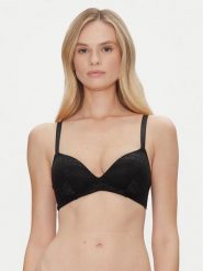 Emporio Armani Underwear Biustonosz bezfiszbinowy EW000444 AF10880 FC027 Czarny. Czarne biustonosze Emporio Armani Underwear, bez wzorów, z syntetyku. Za 239.99 zł.